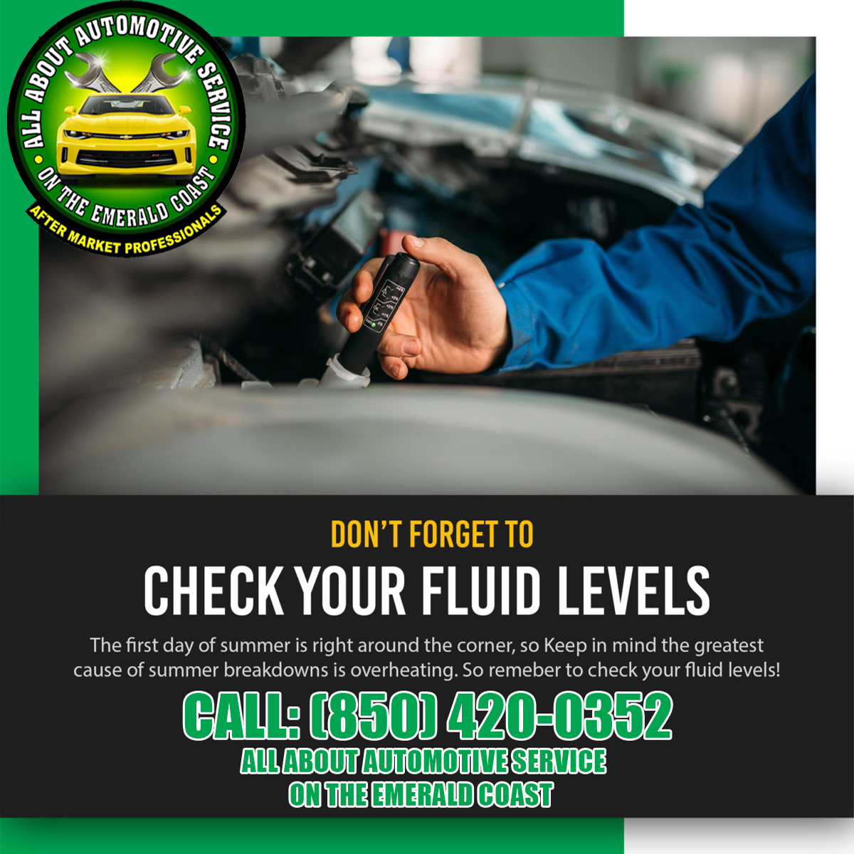 Fort Walton Beach Check-Fluids